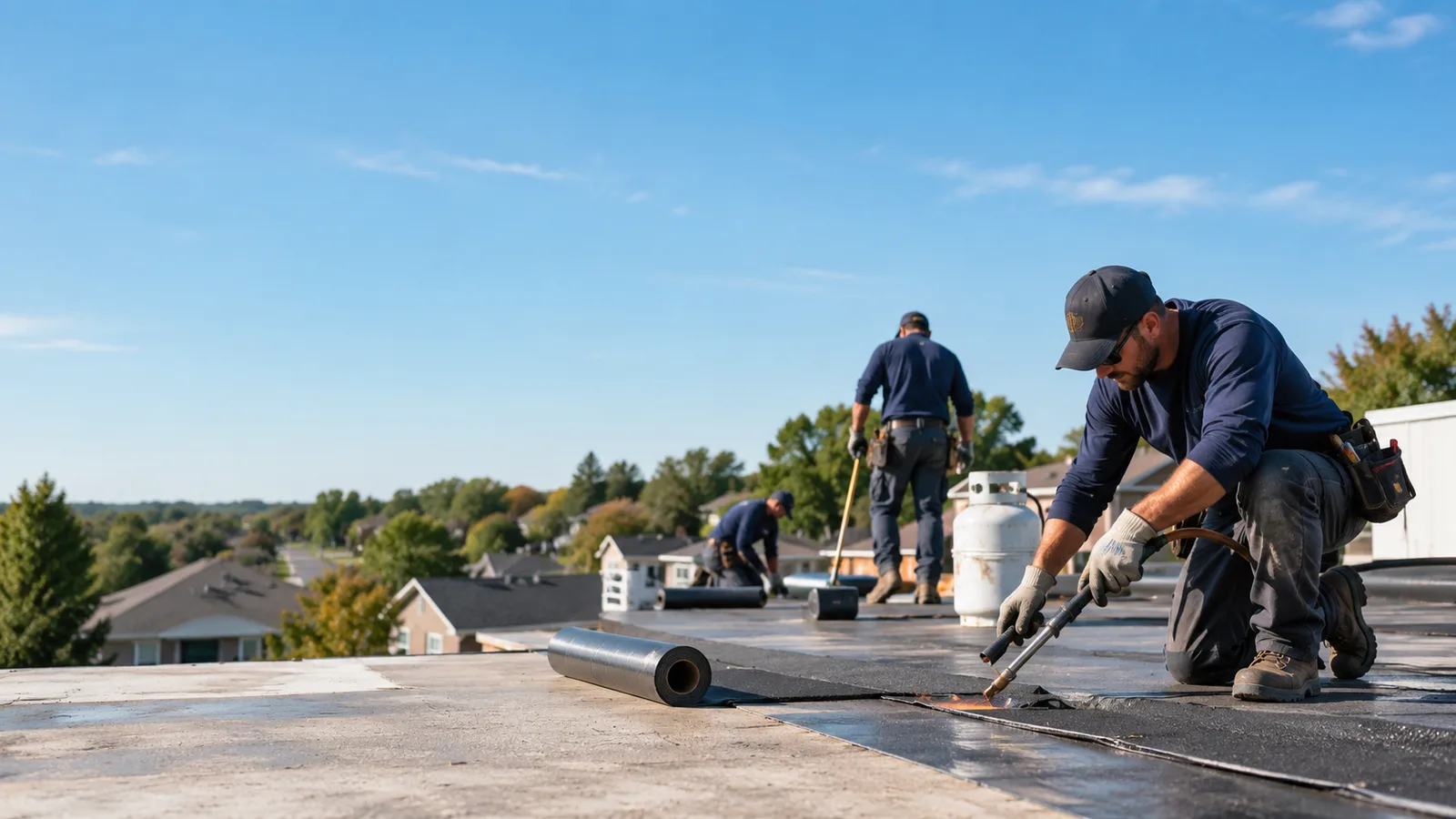 Flat Roof Leak Repair providers in Hamlet, IN